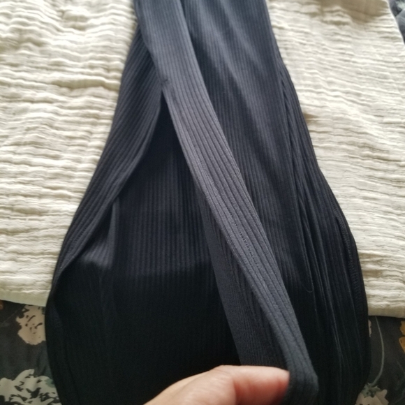 Bar III | Ribbed Maxi Dress w/ Slits - Picture 3 of 8